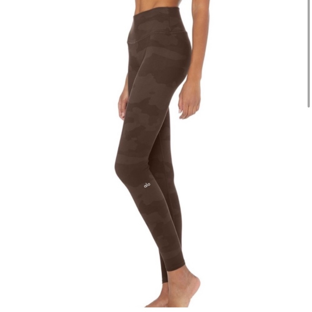 Alo Coco Camo High Waist Vapor Legging